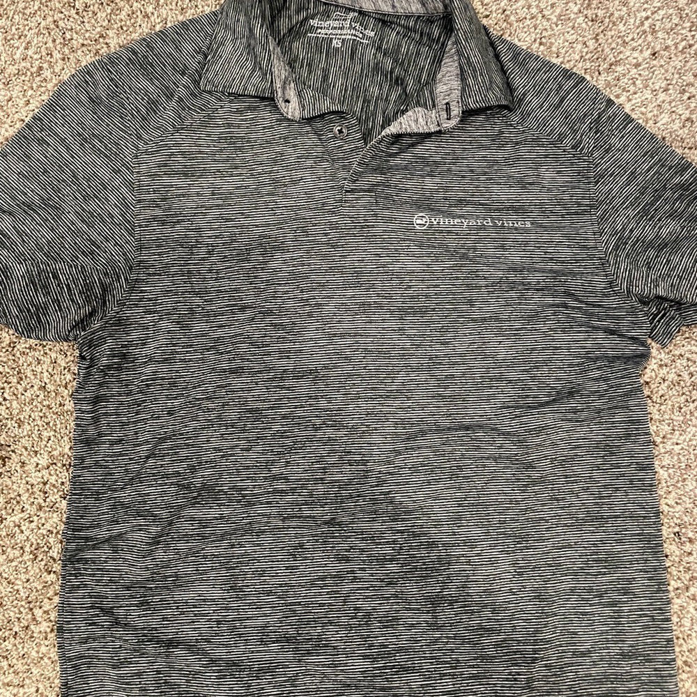 Vineyard Vines performance polo.